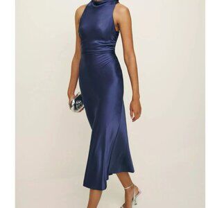 Reformation Casette Dress Blue  size 2